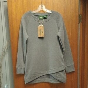 Gray Long Sleeve Sweatshirt